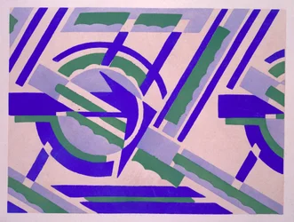 Entwurf aus „Nouvelles compositions décoratives“, Ende der 1920er Jahre